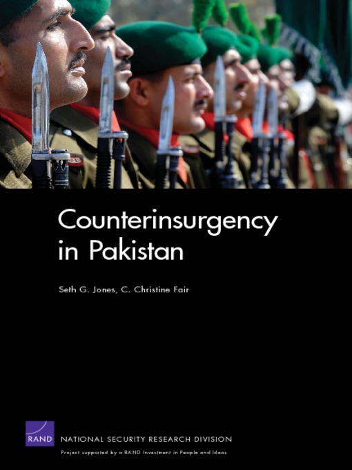 Title details for Counterinsurgency in Pakistan by Brian P. Gill - Wait list